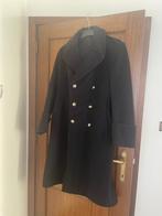 Mooie warme mantel, Blauw, Maat 42/44 (L), Gedragen, Ophalen
