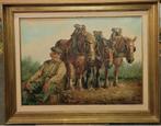 Karel DE BAUW, boer met boerenpaarden, Ophalen