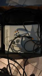 Xbox 360 slim wit 60gb geheugen, Ophalen, Met 1 controller, Gebruikt, 360 S