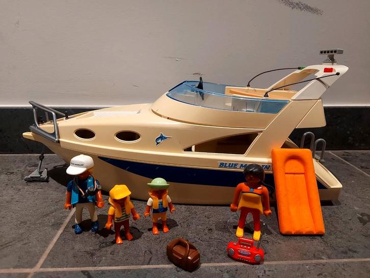 Playmobil 3645 – Luxe Jacht (compleet), Kinderen en Baby's, Speelgoed | Playmobil, Gebruikt, Complete set, Ophalen
