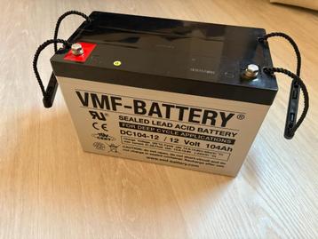 AGM batterij 104Ah / 12 Volt (eventueel voor camper ombouw), Enlèvement, Utilisé