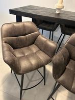 Chaise de salle à manger/chaise de bar Rivièra Maison, Avec repose-pieds, 4 tabourets, Comme neuf, Enlèvement