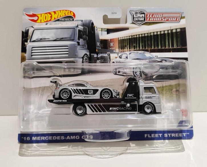 Hot Wheels Team Transport '16 Mercedes-AMG GT3 Premium(2021), Hobby en Vrije tijd, Modelauto's | Overige schalen, Ophalen of Verzenden