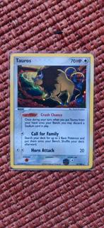 Tauros Ex Crystal Guardians Holo 12/100 Conditie Near Mint, Ophalen, Zo goed als nieuw, Losse kaart