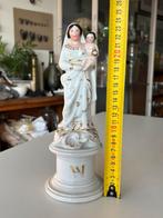 Antiek Maria berld in Vieux Bruxelles porselein., Antiek en Kunst, Antiek | Religieuze voorwerpen, Ophalen