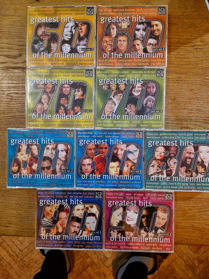 Verzameling Greatest hits of the millennium albums, Cd's en Dvd's, Cd's | Verzamelalbums, Verzenden