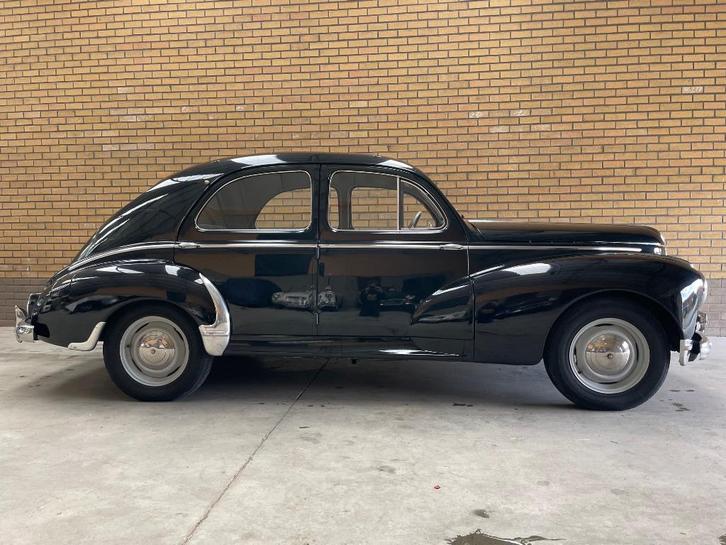 Peugeot 203 1958, Auto's, Oldtimers, Particulier, Peugeot, Benzine, Berline, 4 deurs, Handgeschakeld, Zwart, Beige, Stof, Achterwielaandrijving