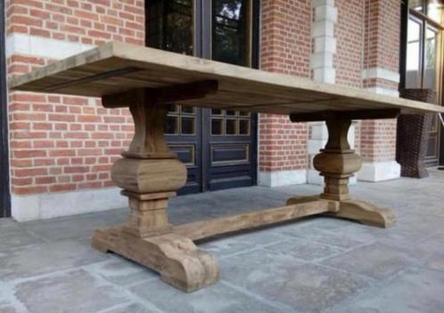 Kloostertafel in oude teak, Huis en Inrichting, Tafels | Statafels, Nieuw, Ophalen