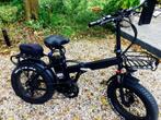 Electrische plooifiets Fatbike Emaster Rock Wheel PRO 75OR, Fietsen en Brommers, Ophalen, Zo goed als nieuw, 50 km per accu of meer