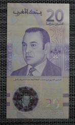 Bankbiljet 20 Dirhams Marokko 2019 Commemorative Polymer, Setje, Ophalen of Verzenden, Overige landen