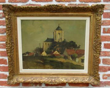 Gerard Moortgat (  1908 - 1992  ) Stadszicht Lier ? beschikbaar voor biedingen