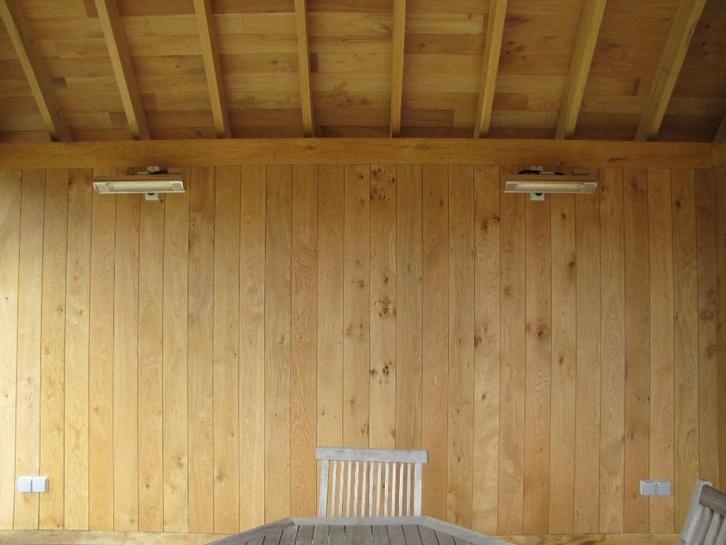 Bekantrecht eikenhout / Eiken planchetten / Eiken sidings, Doe-het-zelf en Bouw, Hout en Planken, Nieuw, Plank, Eiken, 200 tot 250 cm
