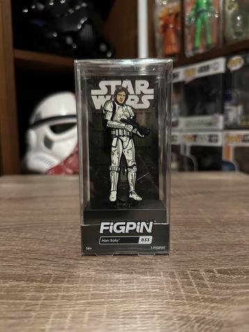 Star wars figpin han solo eccc excl