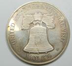 Met MED. ARG. Staten N #45197 „Bicentennial Giscard” 1976 LM, Verzenden, Noord-Amerika, Setje, Zilver