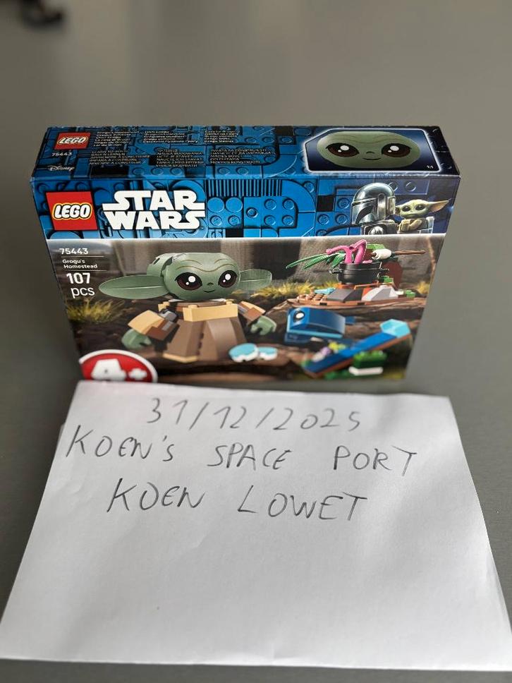 Lego Star Wars 75443 Grogu's Huis, Kinderen en Baby's, Speelgoed | Duplo en Lego, Nieuw, Lego, Complete set, Ophalen of Verzenden