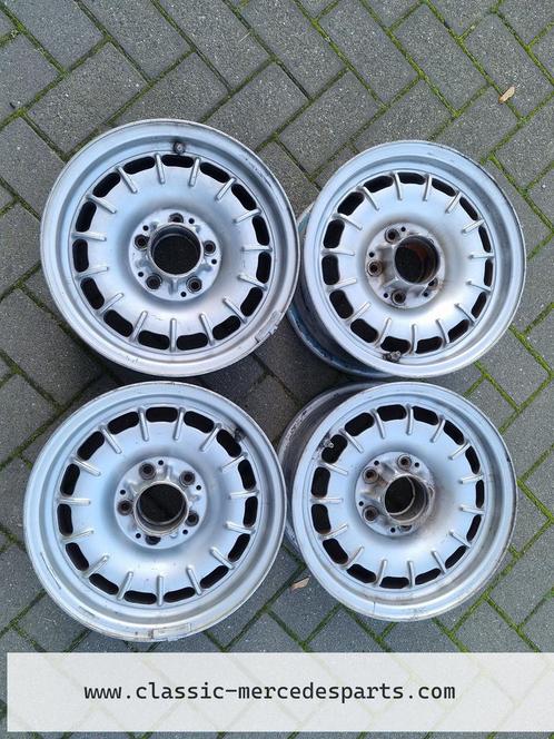 Kroonkurkvelgen / Barock Mercedes w107 w116 w126 w109 maat 6, Auto-onderdelen, Banden en Velgen, Velg(en), 14 inch, Personenwagen