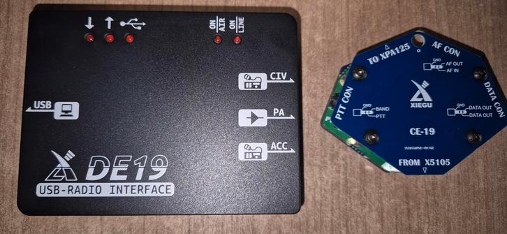 XIEGU DE-19 et CE-19, Télécoms, Émetteurs & Récepteurs, Comme neuf, Récepteur, Enlèvement