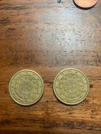50 cent Portugal 2002  2 stuks, Postzegels en Munten, Ophalen of Verzenden