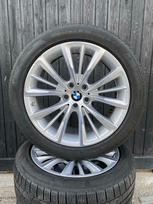 18’’bmw 5serie g30 g31 winterbanden rft tpms orig style 643, Auto-onderdelen, Banden en Velgen, Banden en Velgen, Winterbanden