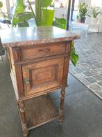 Antiek nachtkastje, Ophalen, Gebruikt, Minder dan 45 cm, 70 cm of meer