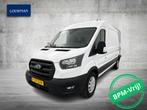 Ford Transit 350 2.0 TDCI L3H2 Trend SYNC4 Navigatie Trekhaa, Auto's, Parkeersensor, Wit, Bedrijf, Ford