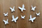 9 papillons blancs Umbra décoration murale, Maison & Meubles, Comme neuf, Enlèvement ou Envoi