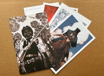 Undertaker T7 - Portfolio 4 ex-libris - Ralph Meyer, Envoi