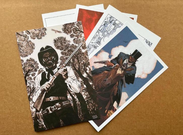 Undertaker T7 - Portfolio 4 illustrations- FNAC- Ralph Meyer, Boeken, Stripverhalen, Verzenden