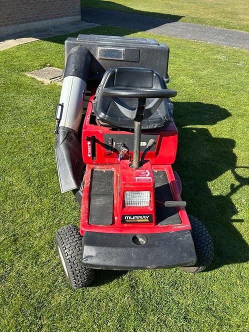 gezocht zitmaaiers, Tuin en Terras, Zitmaaiers, Gebruikt, 90 tot 120 cm, Elektrische starter, Mulchfunctie, Opvangzak, Opvangbak