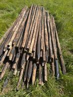 Weidepalen 2,5m , gecreosoteerd diam 6cm, Tuin en Terras, Ophalen, Zo goed als nieuw