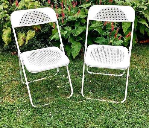 Vintage plooistoelen grandsoleil, Antiek en Kunst, Antiek | Meubels | Stoelen en Sofa's, Ophalen of Verzenden