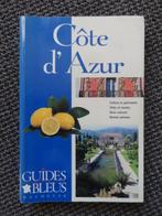 Côte d'Azur, guide Bleu, culture, villes parcs, etc., 448 pa, Envoi, Utilisé, Europe, Guide ou Livre de voyage