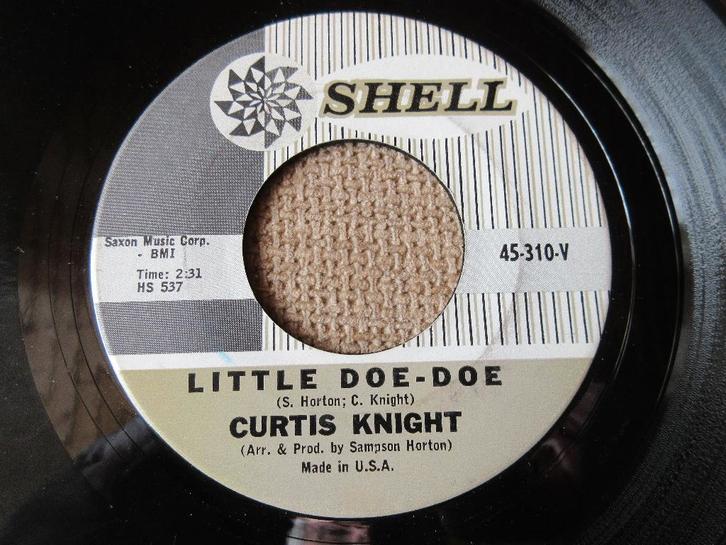 Curtis Knight - You're Gonna Be Sorry / Little Doe-Doe, Cd's en Dvd's, Vinyl Singles, Gebruikt, Single, R&B en Soul, 7 inch, Ophalen of Verzenden