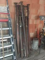 Bouwstippen, schoren, stempels, stutten, Ophalen, Gebruikt