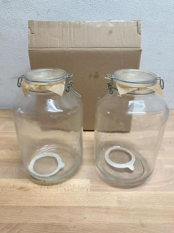 Bocal en verre 5 litres beschikbaar voor biedingen