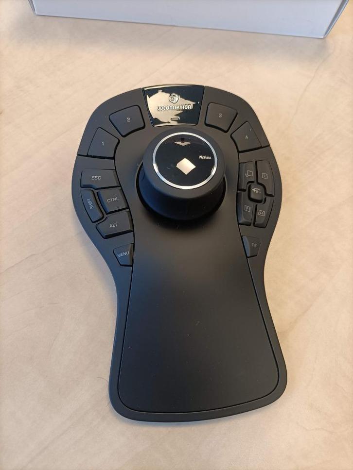 SpaceMouse Pro Wireless, Computers en Software, Muizen, Zo goed als nieuw, Overige typen, Draadloos, Ophalen of Verzenden