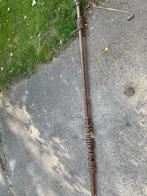 Barre de rideaux en bois, Ophalen, Gebruikt, Bruin, 150 tot 200 cm
