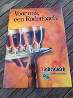 Panneau publicitaire Rodenbach 1989 en carton format 28x38cm, Comme neuf, Enlèvement ou Envoi