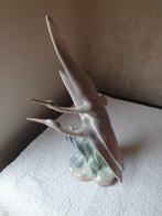 Beeldje: Zilverreigers ( kraanvogels), Ophalen