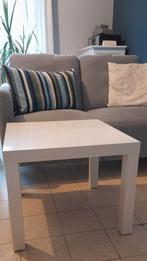 Table de salon ikea 55x55 blanc matt a saisir ↙️, Huis en Inrichting, Tafels | Salontafels, Ophalen, Overige materialen, 50 tot 100 cm
