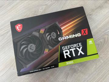 MSI GeForce RTX 3060 Gaming X 12 GB beschikbaar voor biedingen