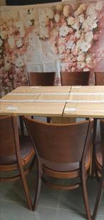 Eettafel  met 6 stoelen, Ophalen of Verzenden