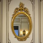 miroir baroque doré vintage/miroir mural, Enlèvement ou Envoi