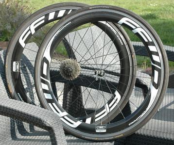 FFWD F6R carbon wielen (bandjes) m/z cassette. beschikbaar voor biedingen