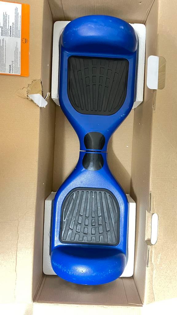 Hoverboarddenver hbo 6620 in het blauw., Enfants & Bébés, Jouets | Extérieur | Véhicules à batterie, Comme neuf, Enlèvement ou Envoi