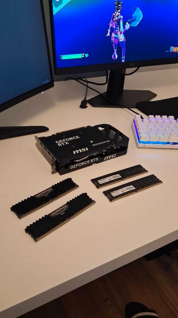 5060 Geforce RTX 4x 16 go 2marque differente, Informatique & Logiciels, Cartes vidéo, Neuf, Nvidia, GDDR4, HDMI, Enlèvement