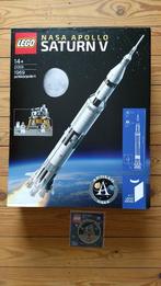 LEGO 92176 NASA Apollo Saturn V + Lunar Lander patch Sealed, Ensemble complet, Lego, Enlèvement ou Envoi, Neuf