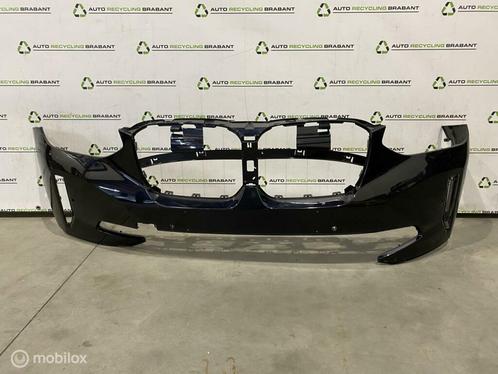 Voorbumper BMW IX3 X3 G08 BEV M416 Carbonzwart ORIG 8498773, Auto-onderdelen, Carrosserie, Bumper, Voor, Gebruikt, Ophalen of Verzenden