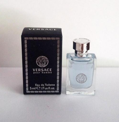Miniature parfum pour Homme de Versace, Collections, Parfums, Neuf, Miniature, Plein, Envoi