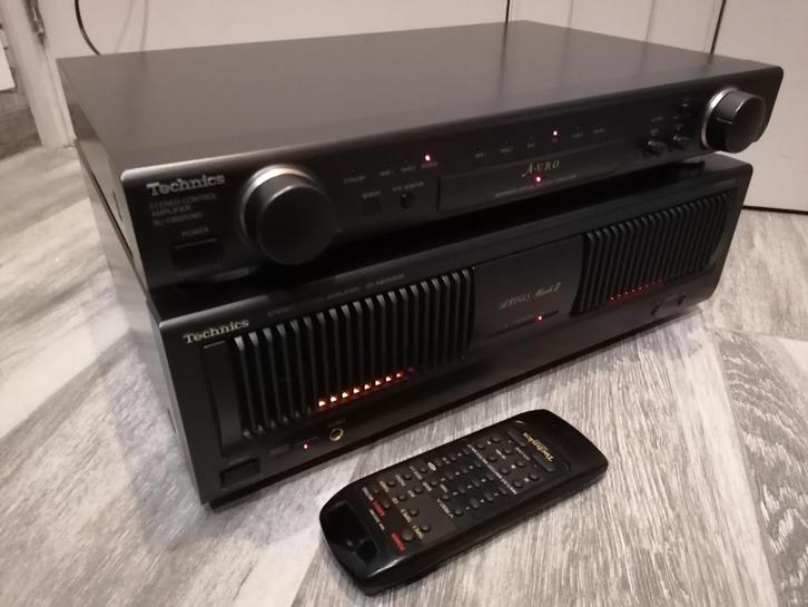 Technics SE-A800S Mark II / SU-C800UM2 stereo amplifier, Audio, Tv en Foto, Versterkers en Ontvangers, Zo goed als nieuw, Stereo